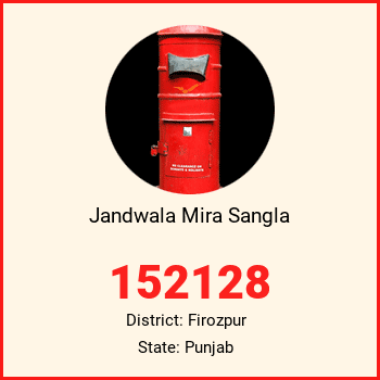 Jandwala Mira Sangla pin code, district Firozpur in Punjab