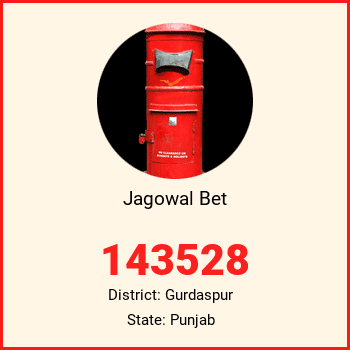 Jagowal Bet pin code, district Gurdaspur in Punjab