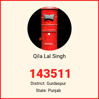 Qila Lal Singh pin code, district Gurdaspur in Punjab