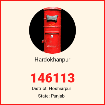 Hardokhanpur pin code, district Hoshiarpur in Punjab