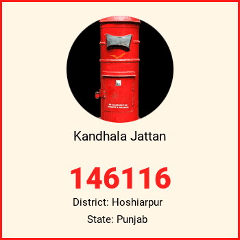Kandhala Jattan pin code, district Hoshiarpur in Punjab
