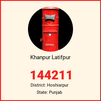 Khanpur Latifpur pin code, district Hoshiarpur in Punjab