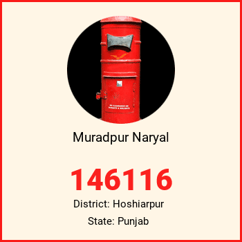Muradpur Naryal pin code, district Hoshiarpur in Punjab