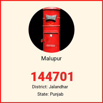 Malupur pin code, district Jalandhar in Punjab