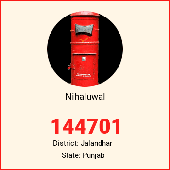 Nihaluwal pin code, district Jalandhar in Punjab