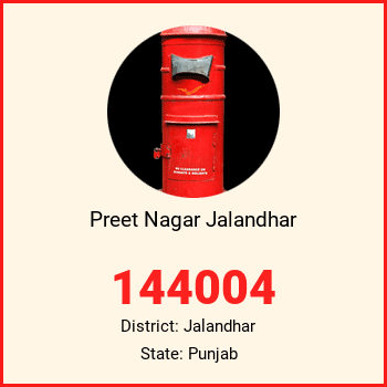 Preet Nagar Jalandhar pin code, district Jalandhar in Punjab