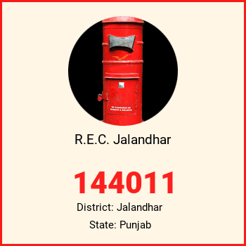 R.E.C. Jalandhar pin code, district Jalandhar in Punjab