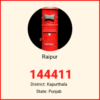 Raipur pin code, district Kapurthala in Punjab