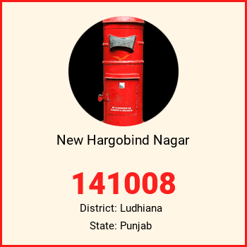 New Hargobind Nagar pin code, district Ludhiana in Punjab