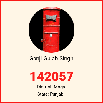Ganji Gulab Singh pin code, district Moga in Punjab