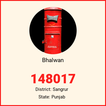 Bhalwan pin code, district Sangrur in Punjab