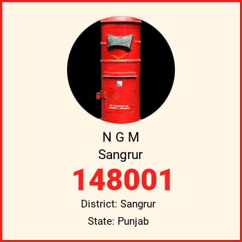 N G M Sangrur pin code, district Sangrur in Punjab
