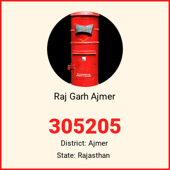 Raj Garh Ajmer pin code, district Ajmer in Rajasthan