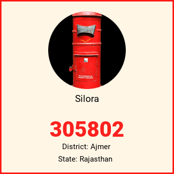 Silora pin code, district Ajmer in Rajasthan