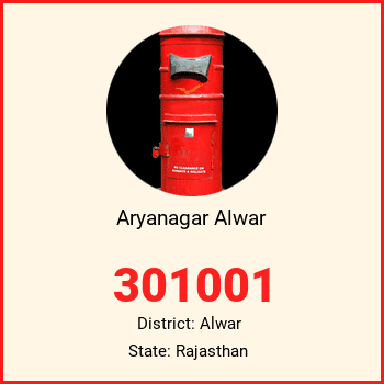 Aryanagar Alwar pin code, district Alwar in Rajasthan