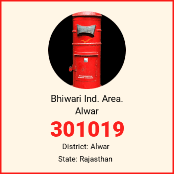 Bhiwari Ind. Area. Alwar pin code, district Alwar in Rajasthan