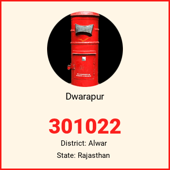 Dwarapur pin code, district Alwar in Rajasthan
