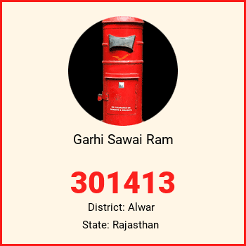 Garhi Sawai Ram pin code, district Alwar in Rajasthan