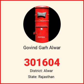 Govind Garh Alwar pin code, district Alwar in Rajasthan