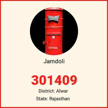 Jamdoli pin code, district Alwar in Rajasthan