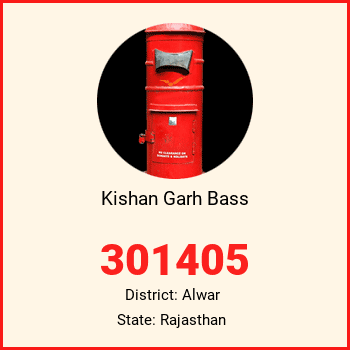 Kishan Garh Bass pin code, district Alwar in Rajasthan