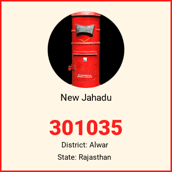 New Jahadu pin code, district Alwar in Rajasthan