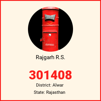 Rajgarh R.S. pin code, district Alwar in Rajasthan