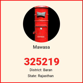 Mawasa pin code, district Baran in Rajasthan