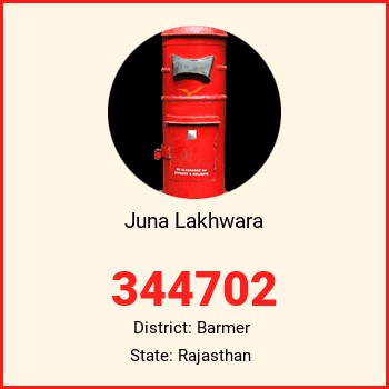 Juna Lakhwara pin code, district Barmer in Rajasthan