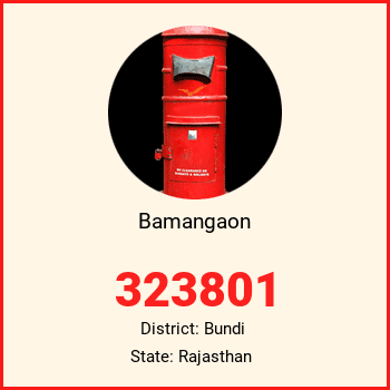 Bamangaon pin code, district Bundi in Rajasthan