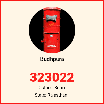 Budhpura pin code, district Bundi in Rajasthan