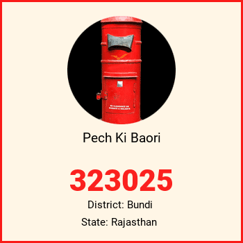 Pech Ki Baori pin code, district Bundi in Rajasthan