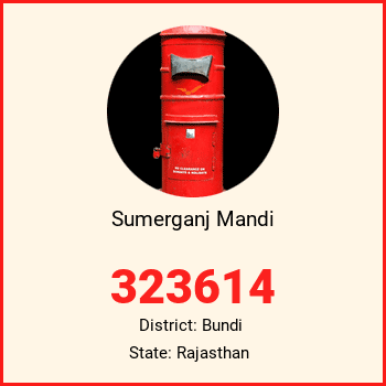 Sumerganj Mandi pin code, district Bundi in Rajasthan