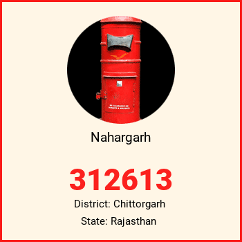 Nahargarh pin code, district Chittorgarh in Rajasthan