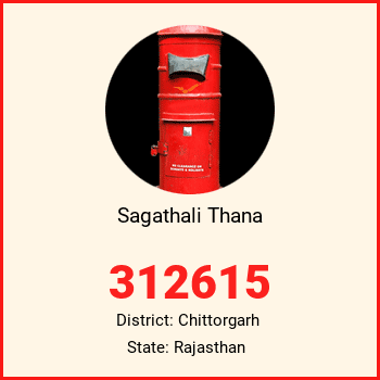 Sagathali Thana pin code, district Chittorgarh in Rajasthan
