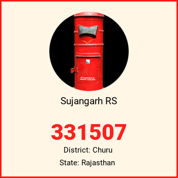 Sujangarh RS pin code, district Churu in Rajasthan