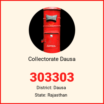 Collectorate Dausa pin code, district Dausa in Rajasthan