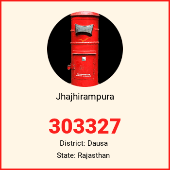 Jhajhirampura pin code, district Dausa in Rajasthan