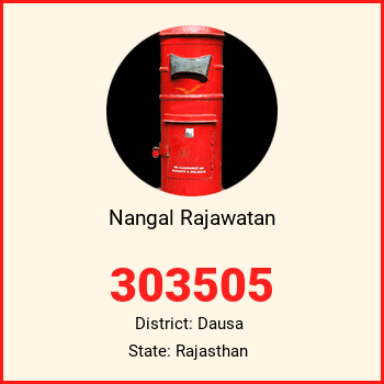 Nangal Rajawatan pin code, district Dausa in Rajasthan