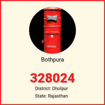 Bothpura pin code, district Dholpur in Rajasthan