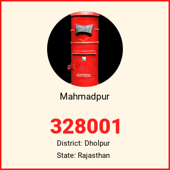 Mahmadpur pin code, district Dholpur in Rajasthan