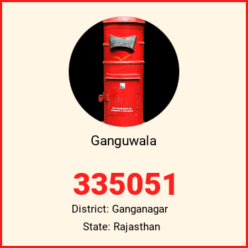 Ganguwala pin code, district Ganganagar in Rajasthan