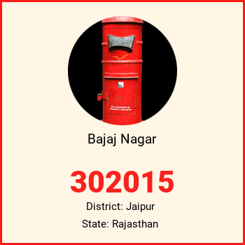 Bajaj Nagar pin code, district Jaipur in Rajasthan