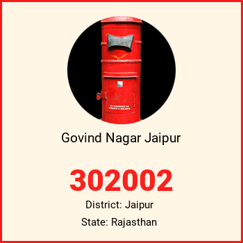 Govind Nagar Jaipur pin code, district Jaipur in Rajasthan