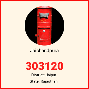 Jaichandpura pin code, district Jaipur in Rajasthan