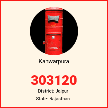 Kanwarpura pin code, district Jaipur in Rajasthan