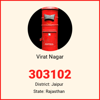 Virat Nagar pin code, district Jaipur in Rajasthan
