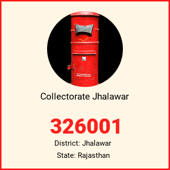 Collectorate Jhalawar pin code, district Jhalawar in Rajasthan