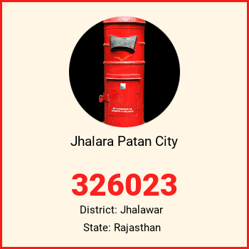 Jhalara Patan City pin code, district Jhalawar in Rajasthan