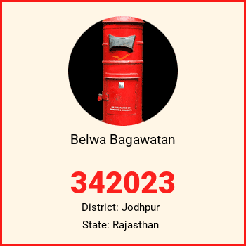 Belwa Bagawatan pin code, district Jodhpur in Rajasthan